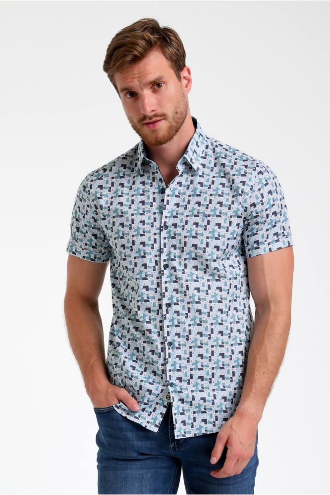 OVERHEMD 335530 4001 bright blue